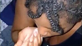 he came on her lips but she sucked every drop clean anyway