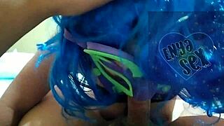 every morning the teen neighbor drops by for a quick sloppy blowjob to start the day right