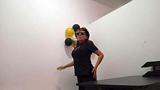 Wanna see this bored office slut plug her ass for sneaky work arousal?