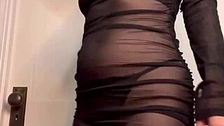 Ellie Rowyn Sways Teasingly in Sheer Dress for Devoted Eyes