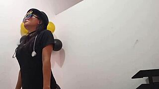 Wanna see this bored office slut plug her ass for sneaky work arousal?