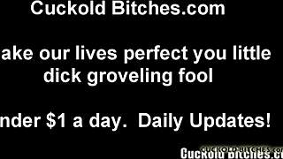 Wife shames pathetic incel in femdom cuckold pov