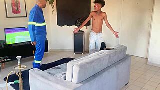 Net Tech Fucks Stepson Funkeiro Hard in Family Taboo Twist