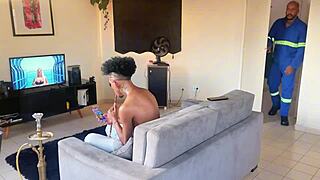 Net Tech Fucks Stepson Funkeiro Hard in Family Taboo Twist