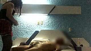 Hung mature mexican shemale pounds me good in part one