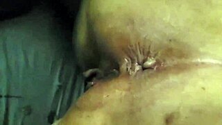 wife's first black bull fuck condom breaks cum drips pussy as husband sucks messy creampie