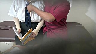 Teacher sneaks off for secret FUCKS with her college student