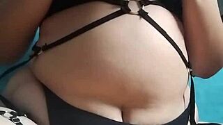 chubby hairy amateur spreads beaver craving rough anal pounding solo tease