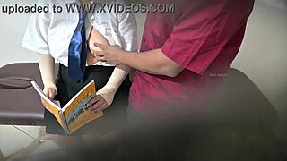 Teacher sneaks off for secret FUCKS with her college student