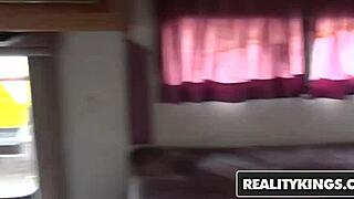 Skinny Milf Penny Hart Trades Street Blowjob For Tyler Steel's Cock On Her Knees