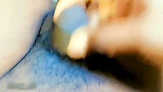 Fat caged wife pisses in public toilet then masturbates her small cock husband's humiliation outdoors