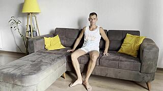 cuckold films as lover bangs his wife deep, creampie and all