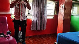 Hey step-nephew, wanna watch me suck cock like a total whore behind hubby's back?