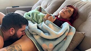 Caught Her Masturbating! Monster Cock Finishes Pussy in Garage Doggy