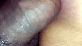 petite latina teen wife takes entire bbc deep in her tight ass for homemade anal creampie