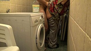 Wife's Basement Rough Fuck While Hubby Works Cuckold Thrill Ignites!