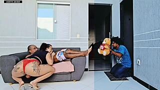 my dumb boyfriend got me a romantic gift but i was already taking his brother's huge cock up my ass on valentine's day i prefer big dick in the butt