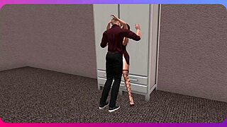 omg second life leo pounds vancy's pussy ass and tits hard in hotel