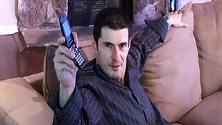 Sexy slut's passion surges giving boyfriend perfect anal fuck blowjob cumshot