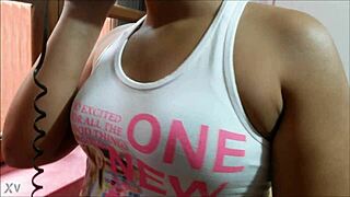 Corno films wife teasing horny gas delivery guy outdoors part 1