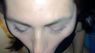 THIS BRITISH BITCH SLURPS MONSTER BLACK COCK LIKE A PRO