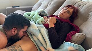 Caught Her Masturbating! Monster Cock Finishes Pussy in Garage Doggy