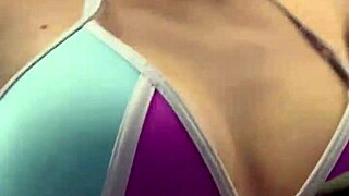 Thong Bikini Gym Tease at Ipanema Beach