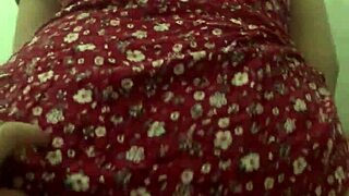 BAJO FALDA to my colombian neighbor's big ass ends in homemade COGIENDO