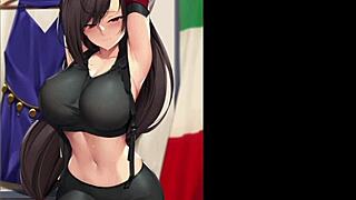 Tifa Lockhart's captivating fantasy tribute unfolds mysteriously