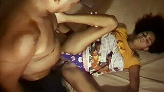 Stepdaughter Moans Loud Sucking Daddy's Cock in Secret