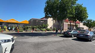 Satine delivers slippery footjob then brunette teen gets pounded creampie