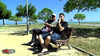 A cock stuffs both chubby Mylenes holes deep and rough!