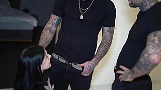 omg young britney dutch gags on our cocks non-stop in crazy facefuck!!