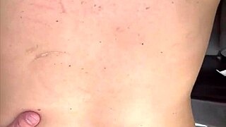 Big titty hooker pounded hard bent over in public with cumshot mouth load