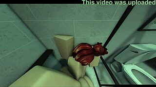 gf catches me showering asks to join then handles my monster cock