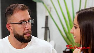 daddy uncle father-in-law fuck teen big tits pussy in taboo 3some