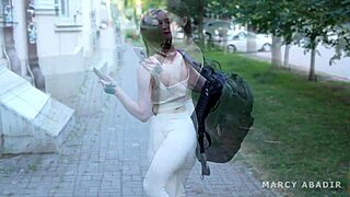 Hot Dorm Fuck with Cute Teen Stranger Ends in Tit Cumshot