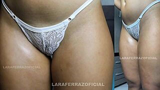 i couldn't hold back with my virgin friend roommate so i came outside her... damn