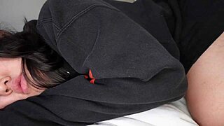 Tofu your sexy asian big tits girlfriend bent over begging for monster bbc bareback