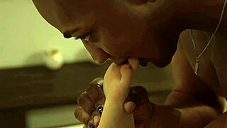 horny petite latina client licks masseuse then rides bbc reverse cowgirl tight