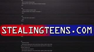 Desperate Student Winter Flynn Pays with Garage Sex for Stolen Goods