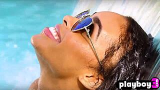 Heart-Pounding as Briana Ashley Exposes Lush Big Natural Tits