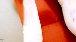 Pigtails and Stockings Tease in Secret Verification Video