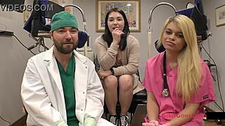 mina moon endures intense tampa uni entrance physical ass spread wide