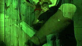 Redhead Slut Bound in Barn Gets Roughly Sex-Tamed!