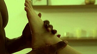 horny petite latina client licks masseuse then rides bbc reverse cowgirl tight