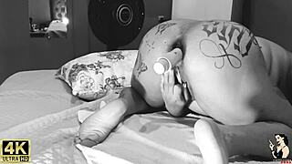 trailer shows famous singer's first pussy stretch with huge vaginal toy