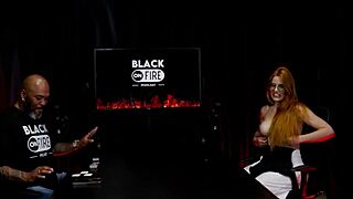 Emotional Confessions from Liberal Bella Ruiva on Sheer Red