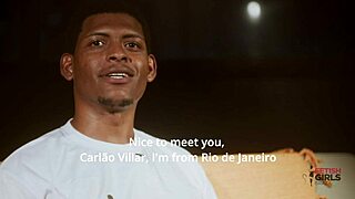 Carlao Villar shares her casting story in jeans during pretty young interview.