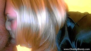 shimmering italian blonde housewife milf chubby bbw craves deep throating cumshots